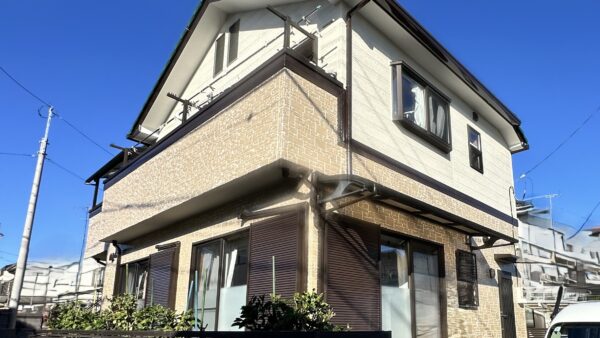 【柏市】H様邸 外壁塗装(WB多彩仕上工法)・ベランダ防水工事